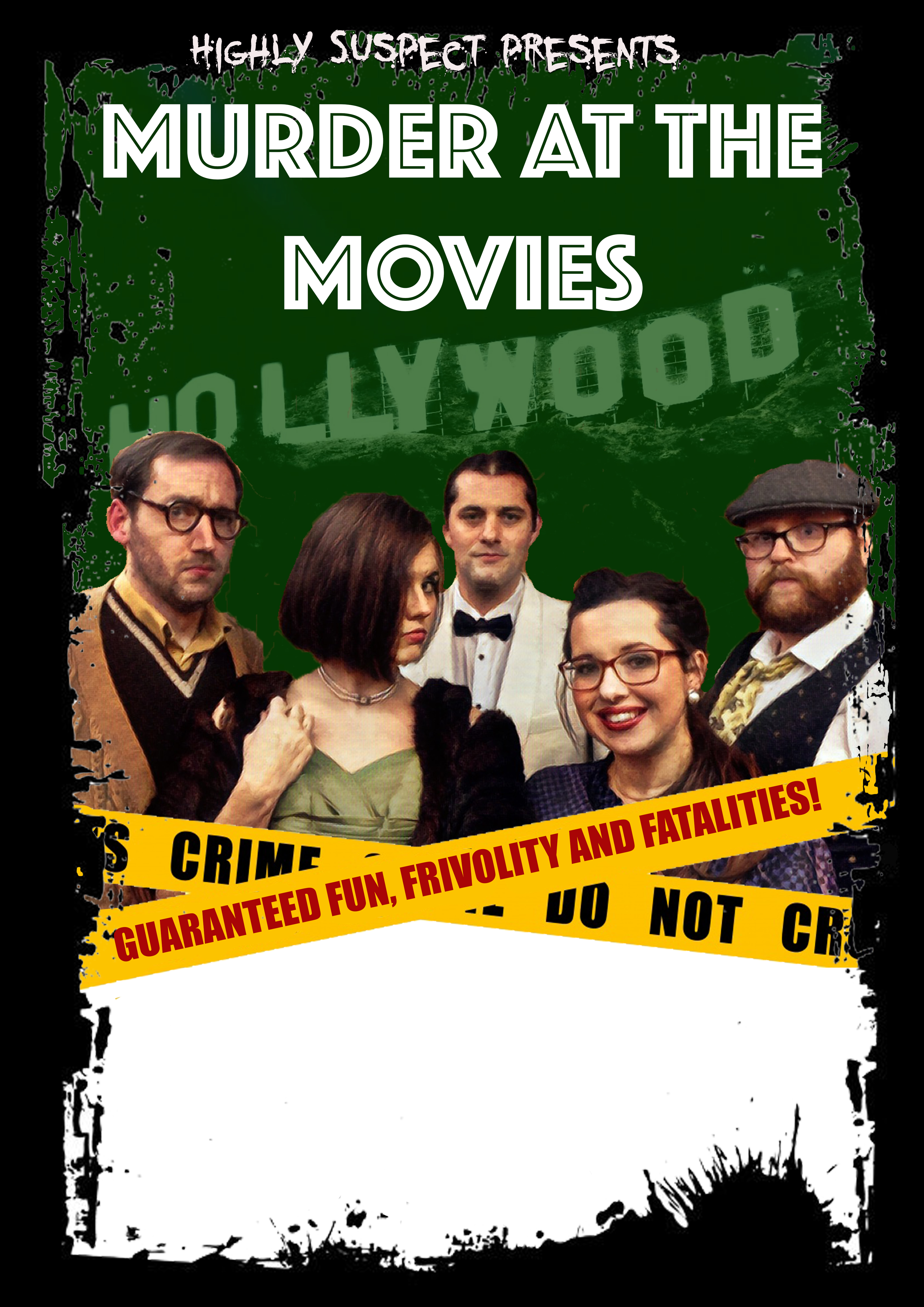 Murder at the Movies - A Murder Mystery at The Watson Institute on Saturday February 9th at 7pm